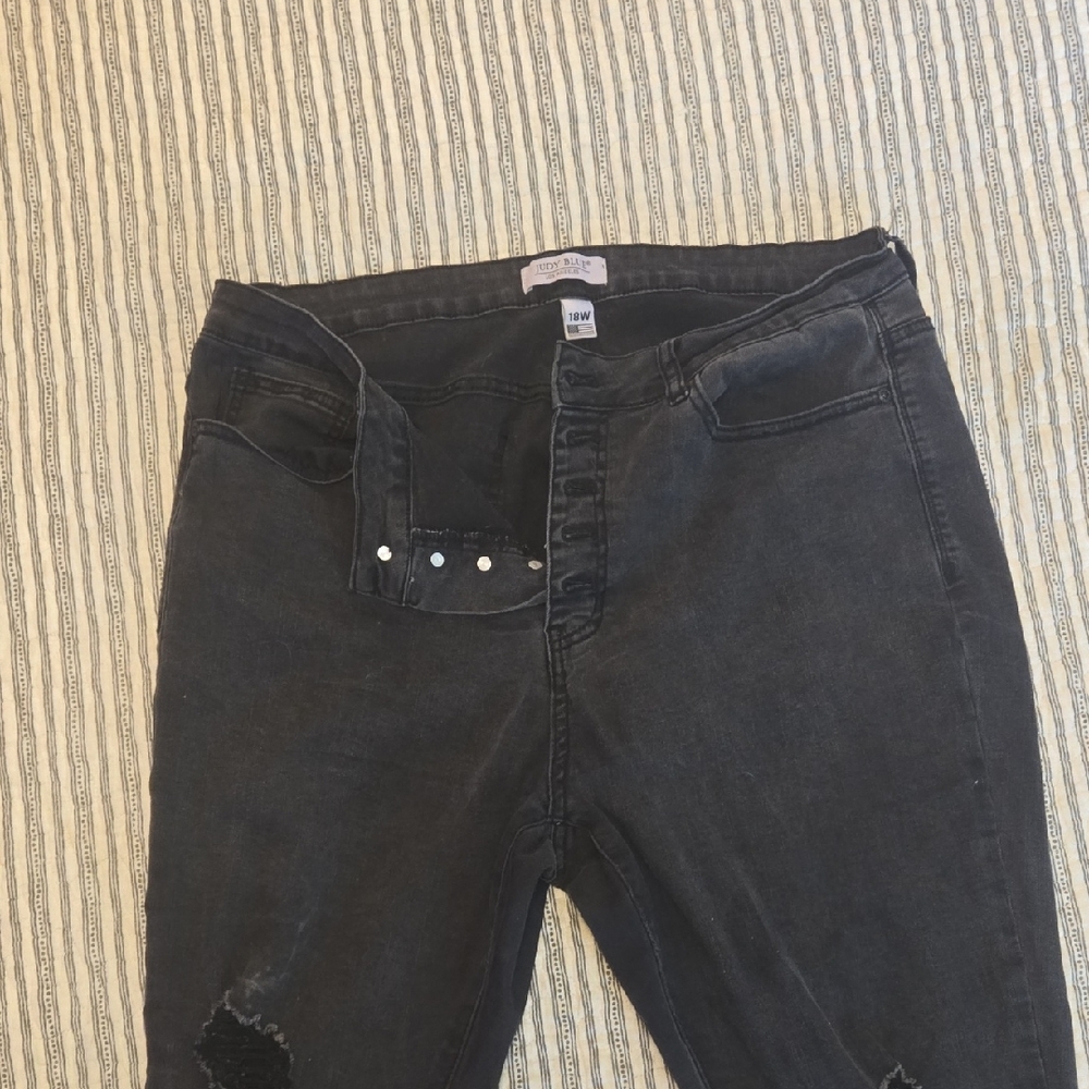 Black Judy Blue Jeans